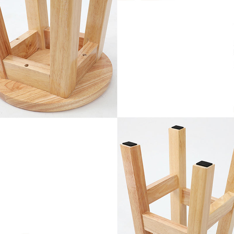 Modern Style Bar Stool Solid Wood Counter Stool for Dining Room Clearhalo 'Bar Furniture' 'Bar Stools' 'bar_stools' 'furn' 'furn_bar_stools' 'Furniture' 'Kitchen & Dining Furniture' 6768384