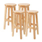 Modern Style Bar Stool Solid Wood Counter Stool for Dining Room 4 Piece Set Bar Stool(28"H) Clearhalo 'Bar Furniture' 'Bar Stools' 'bar_stools' 'furn' 'furn_bar_stools' 'Furniture' 'Kitchen & Dining Furniture' 6768398