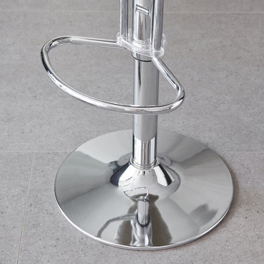 スイベル付きの工業用バースツールレザー調整可能なカウンタースツール