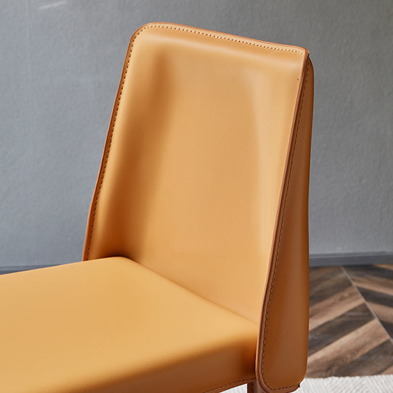 Sgabello da bar in pelle moderna sgabello da banco posteriore per sala da pranzo