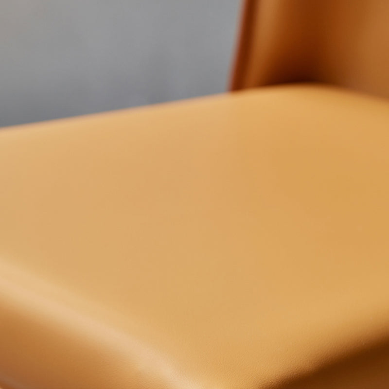 Sgabello da bar in pelle moderna sgabello da banco posteriore per sala da pranzo