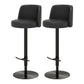 Tabouret de barre glamour tabouret de hauteur réglable pour Bristol avec pivotant