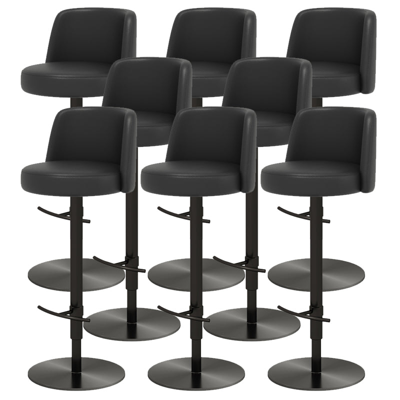 Tabouret de barre glamour tabouret de hauteur réglable pour Bristol avec pivotant