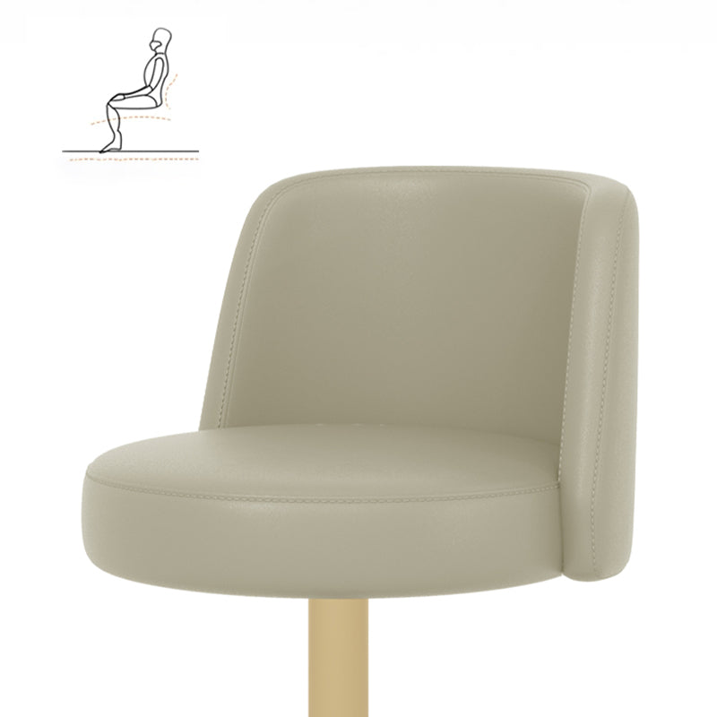 Tabouret de barre glamour tabouret de hauteur réglable pour Bristol avec pivotant