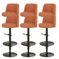Tabouret de barre glamour tabouret de hauteur réglable pour Bristol avec pivotant
