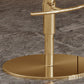 Tabouret de barre glamour tabouret de hauteur réglable pour Bristol avec pivotant