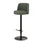 Tabouret de barre glamour tabouret de hauteur réglable pour Bristol avec pivotant