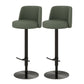 Tabouret de barre glamour tabouret de hauteur réglable pour Bristol avec pivotant