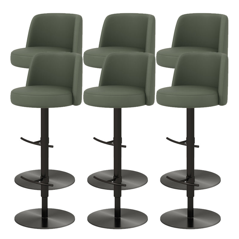 Tabouret de barre glamour tabouret de hauteur réglable pour Bristol avec pivotant