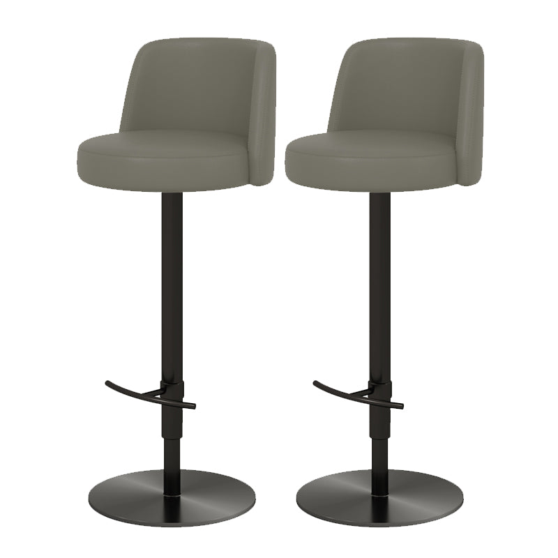 Tabouret de barre glamour tabouret de hauteur réglable pour Bristol avec pivotant