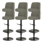 Tabouret de barre glamour tabouret de hauteur réglable pour Bristol avec pivotant