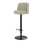 Tabouret de barre glamour tabouret de hauteur réglable pour Bristol avec pivotant