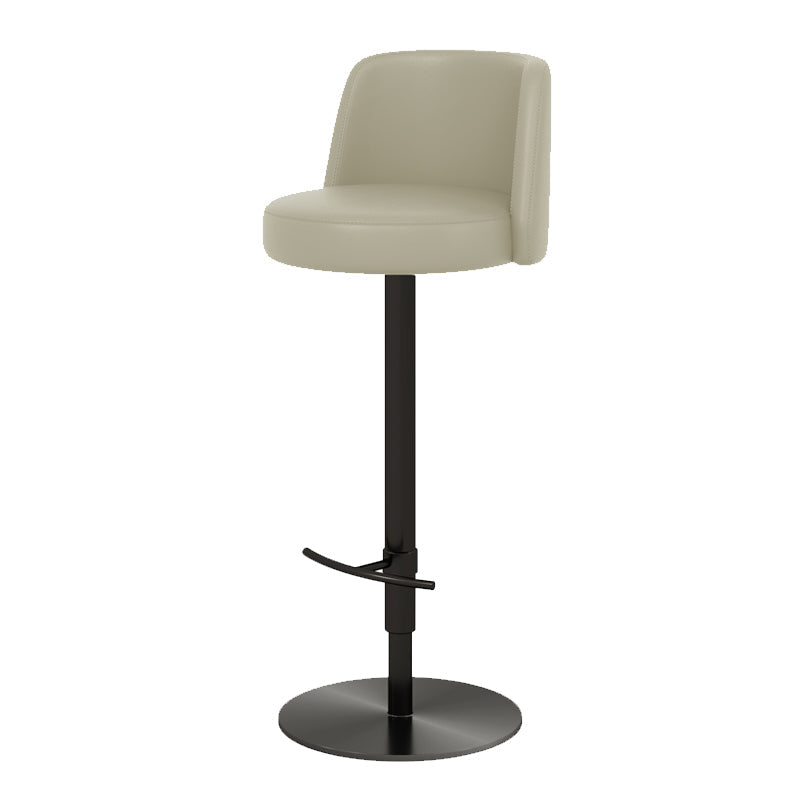 Tabouret de barre glamour tabouret de hauteur réglable pour Bristol avec pivotant