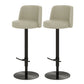 Tabouret de barre glamour tabouret de hauteur réglable pour Bristol avec pivotant