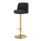 Tabouret de barre glamour tabouret de hauteur réglable pour Bristol avec pivotant
