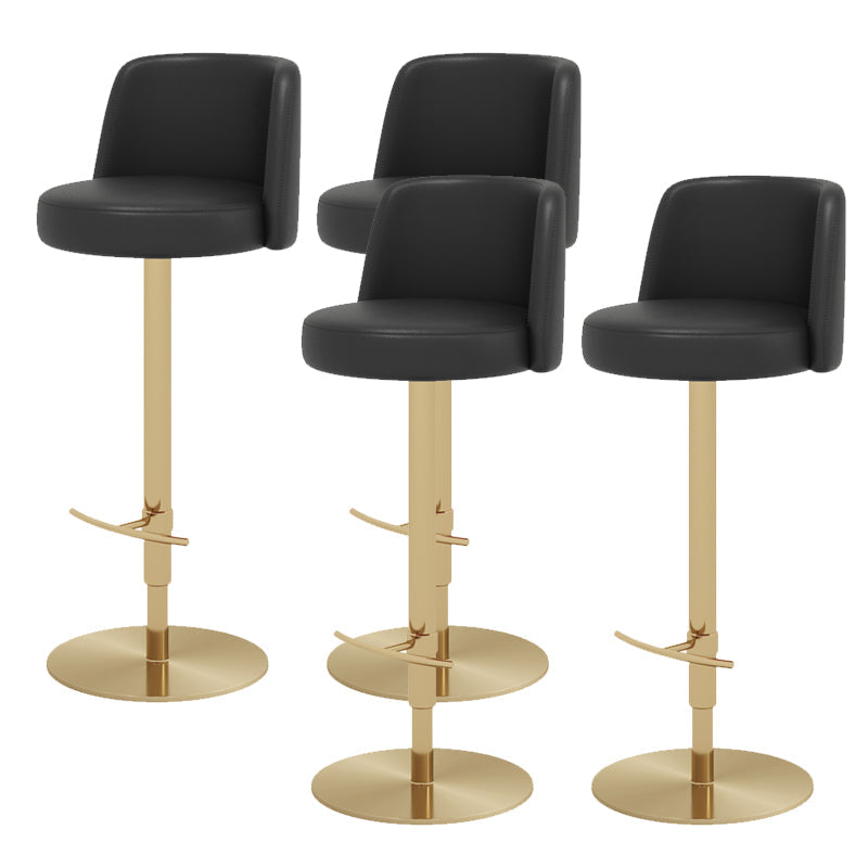 Tabouret de barre glamour tabouret de hauteur réglable pour Bristol avec pivotant
