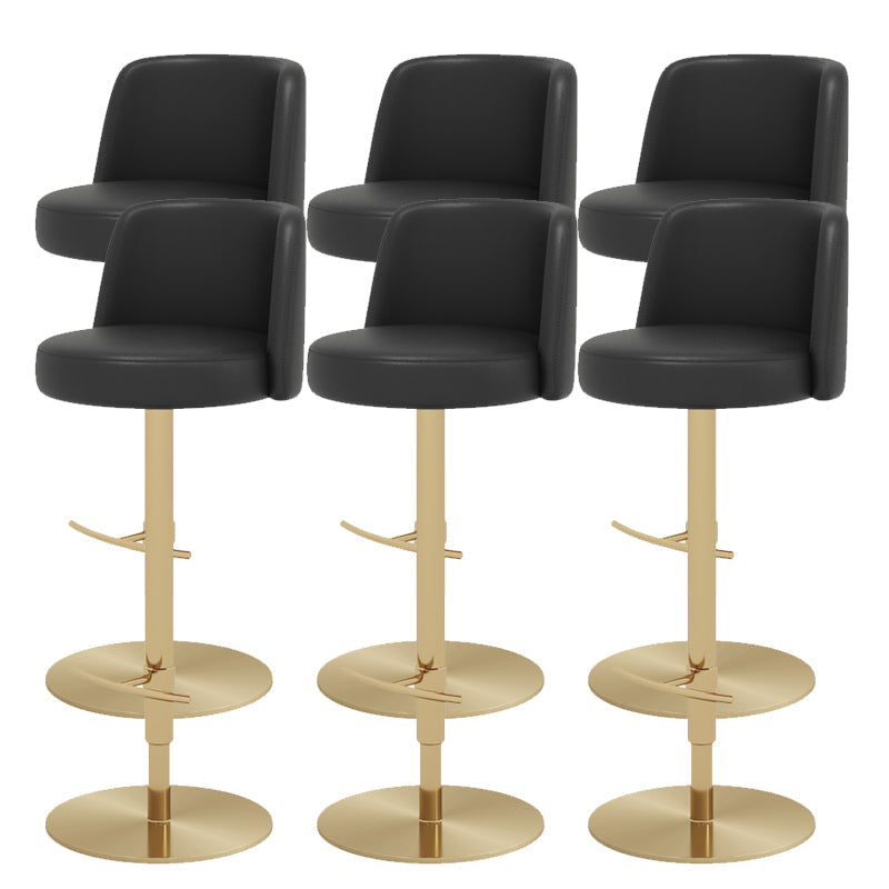 Tabouret de barre glamour tabouret de hauteur réglable pour Bristol avec pivotant