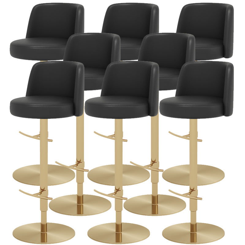 Tabouret de barre glamour tabouret de hauteur réglable pour Bristol avec pivotant