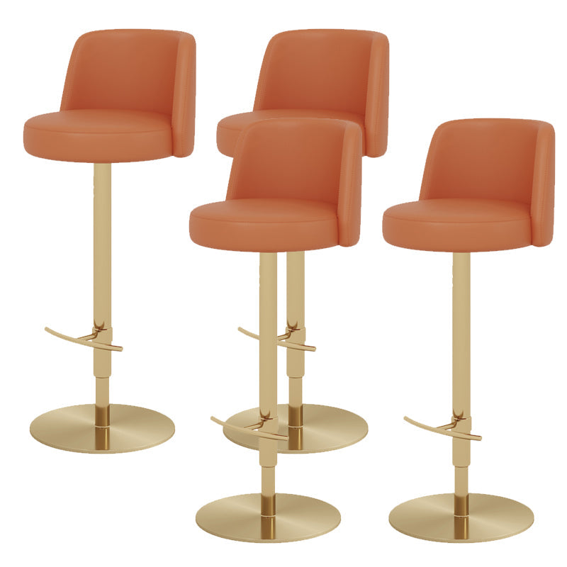 Tabouret de barre glamour tabouret de hauteur réglable pour Bristol avec pivotant