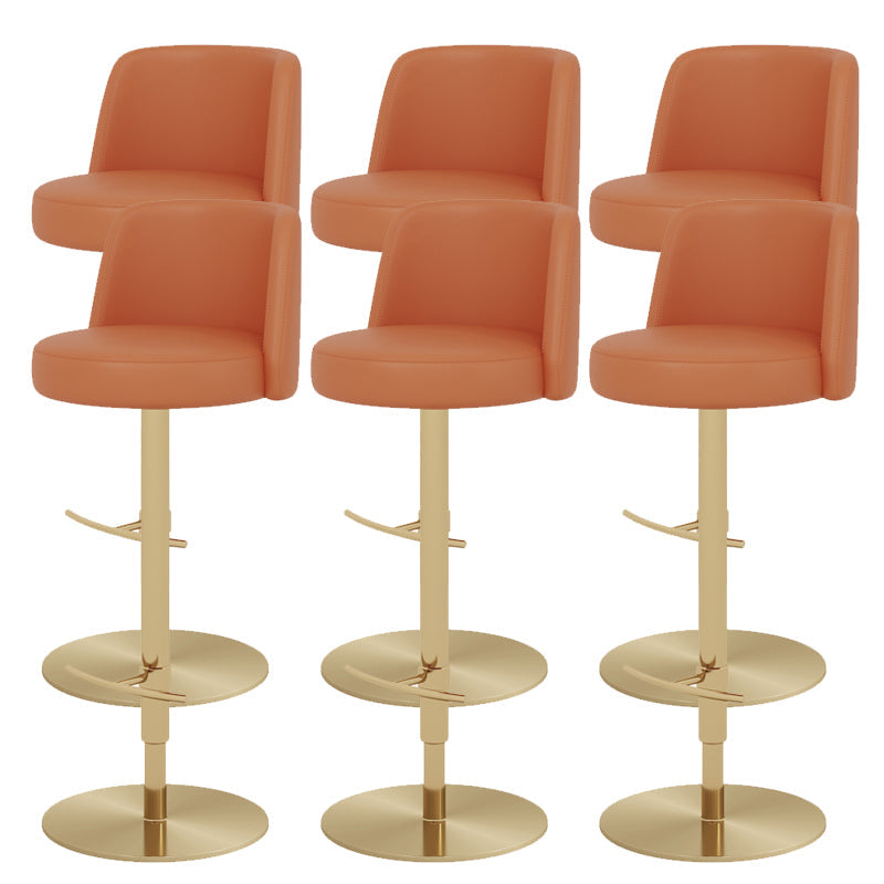 Tabouret de barre glamour tabouret de hauteur réglable pour Bristol avec pivotant