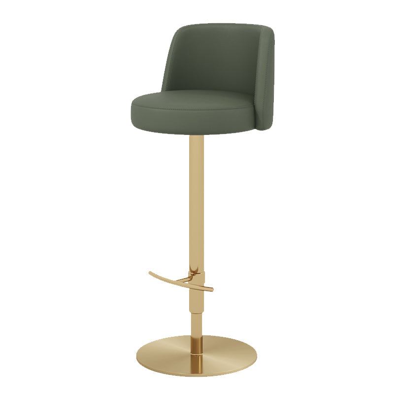 Tabouret de barre glamour tabouret de hauteur réglable pour Bristol avec pivotant