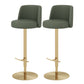 Tabouret de barre glamour tabouret de hauteur réglable pour Bristol avec pivotant