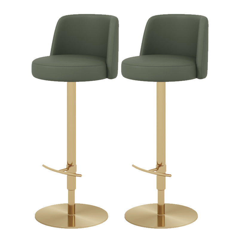 Tabouret de barre glamour tabouret de hauteur réglable pour Bristol avec pivotant