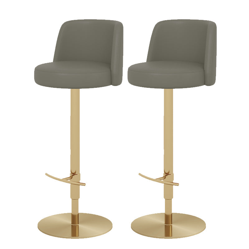 Tabouret de barre glamour tabouret de hauteur réglable pour Bristol avec pivotant