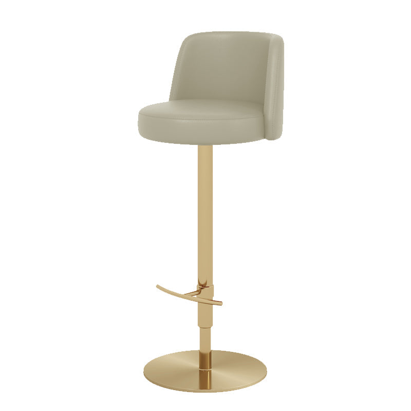 Tabouret de barre glamour tabouret de hauteur réglable pour Bristol avec pivotant