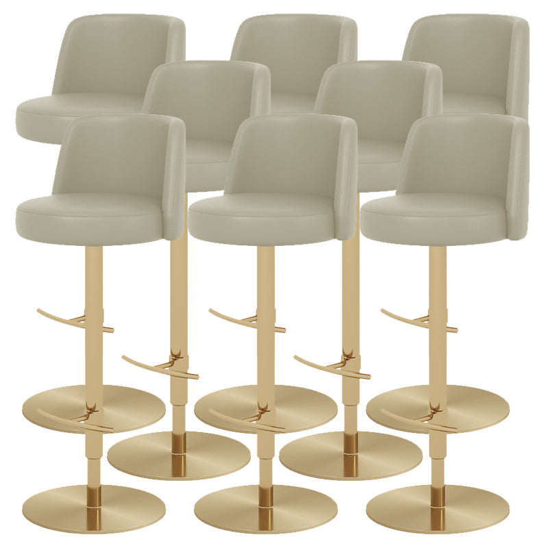 Tabouret de barre glamour tabouret de hauteur réglable pour Bristol avec pivotant