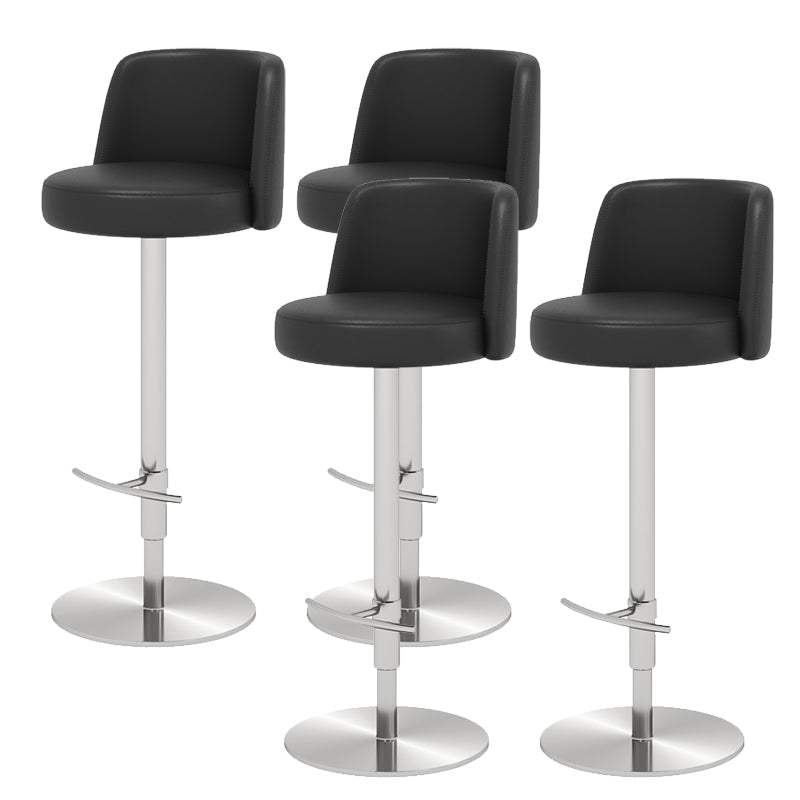 Tabouret de barre glamour tabouret de hauteur réglable pour Bristol avec pivotant