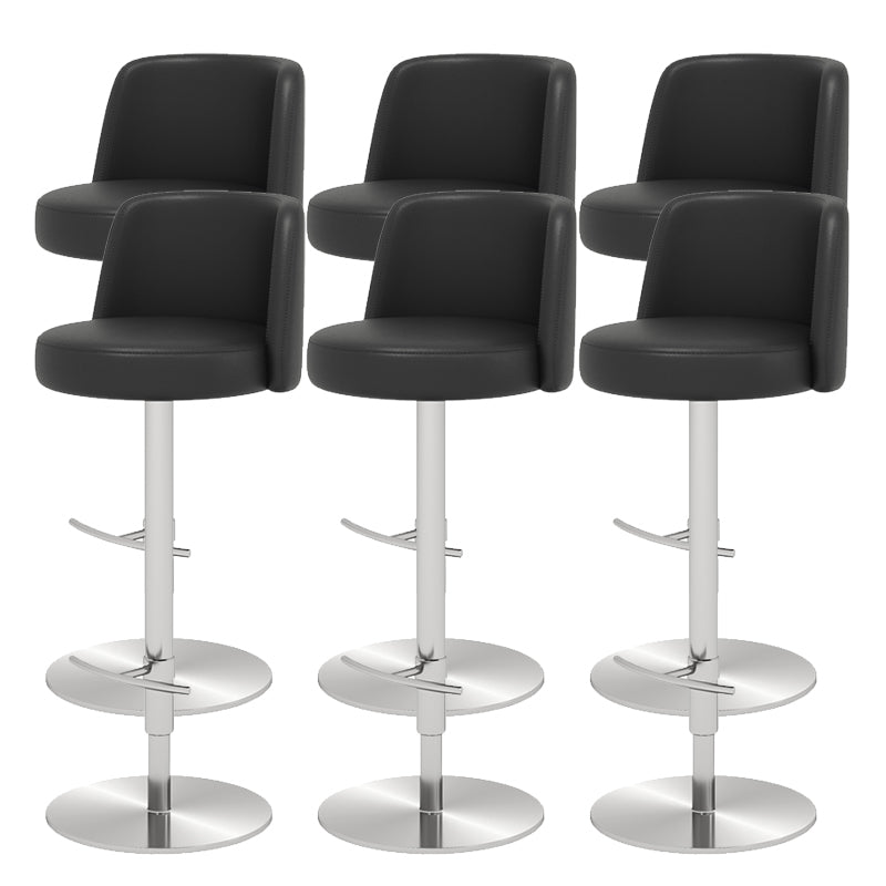 Tabouret de barre glamour tabouret de hauteur réglable pour Bristol avec pivotant