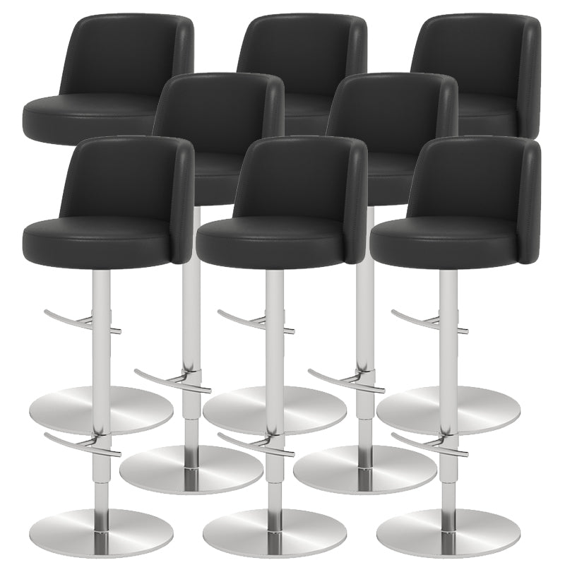 Tabouret de barre glamour tabouret de hauteur réglable pour Bristol avec pivotant