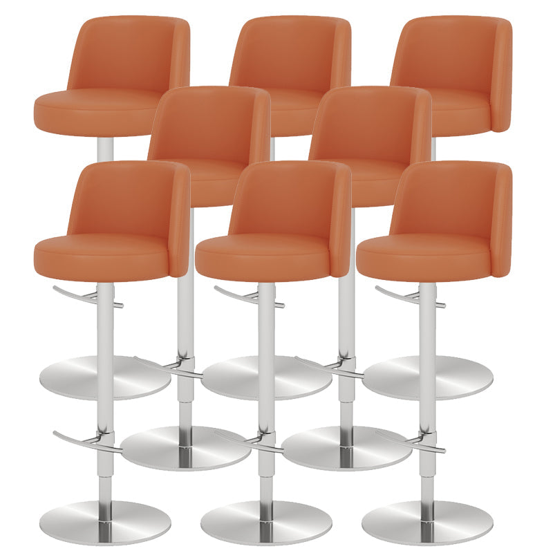 Tabouret de barre glamour tabouret de hauteur réglable pour Bristol avec pivotant