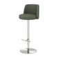 Tabouret de barre glamour tabouret de hauteur réglable pour Bristol avec pivotant