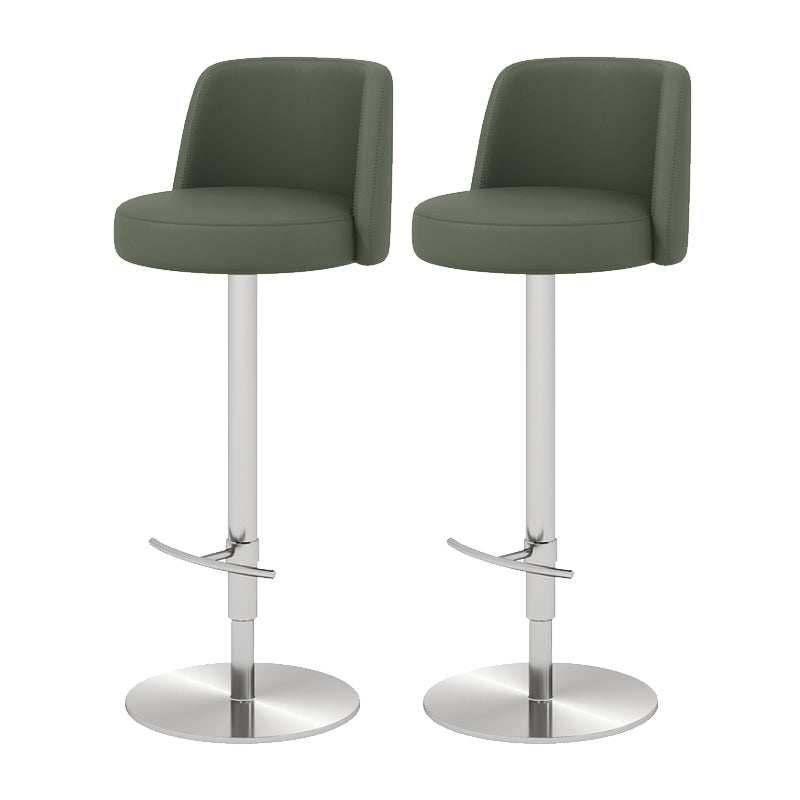 Tabouret de barre glamour tabouret de hauteur réglable pour Bristol avec pivotant