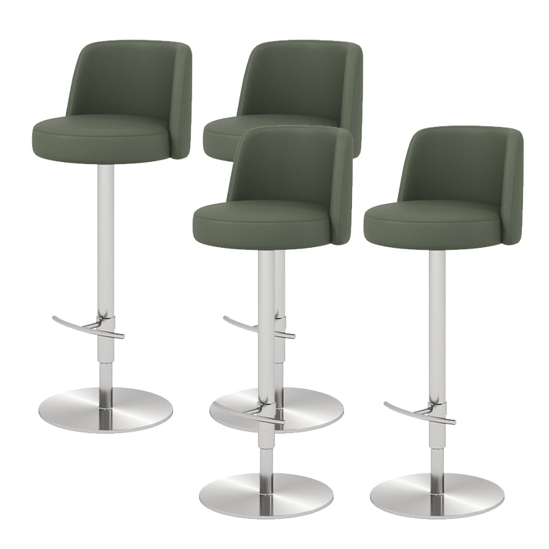 Tabouret de barre glamour tabouret de hauteur réglable pour Bristol avec pivotant