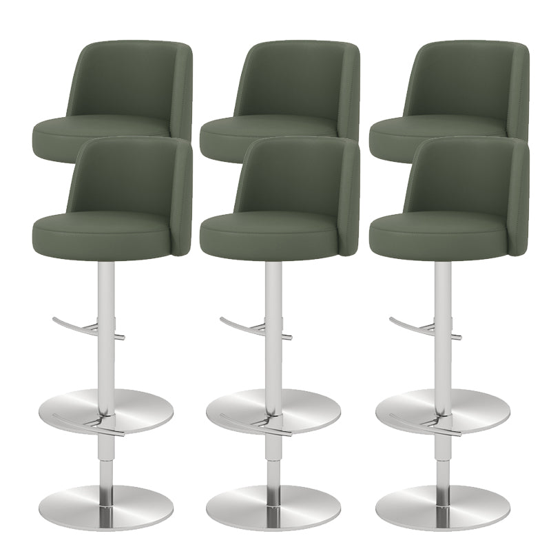 Tabouret de barre glamour tabouret de hauteur réglable pour Bristol avec pivotant