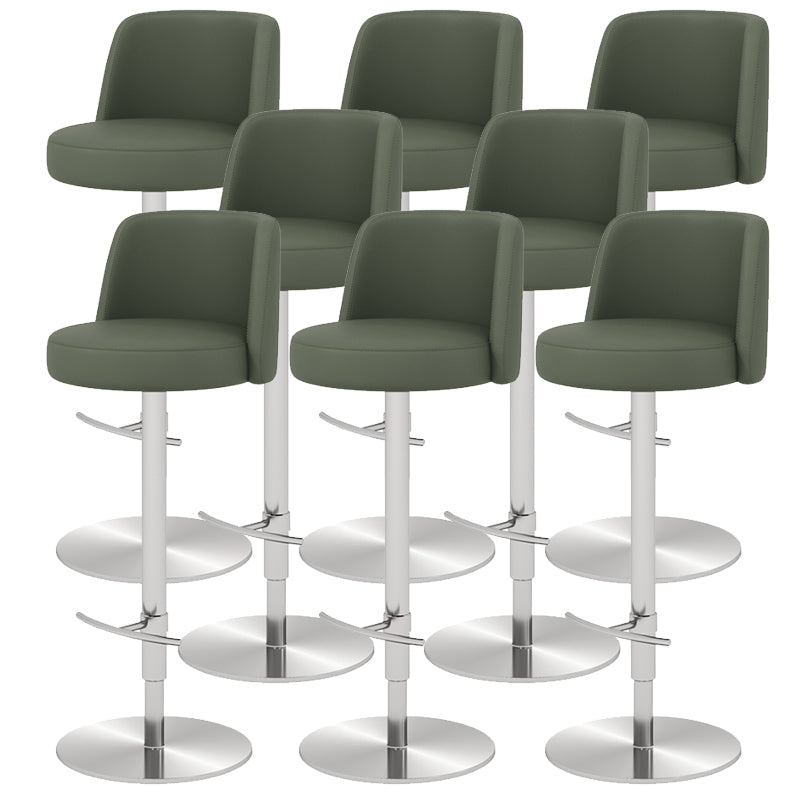 Tabouret de barre glamour tabouret de hauteur réglable pour Bristol avec pivotant