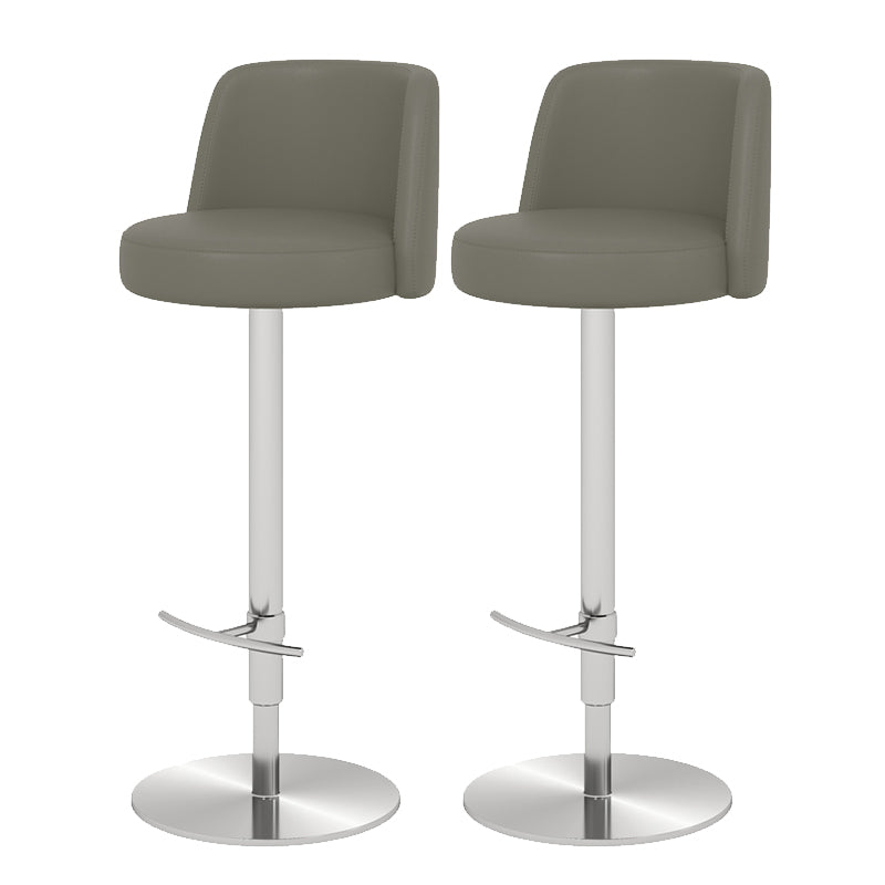 Tabouret de barre glamour tabouret de hauteur réglable pour Bristol avec pivotant