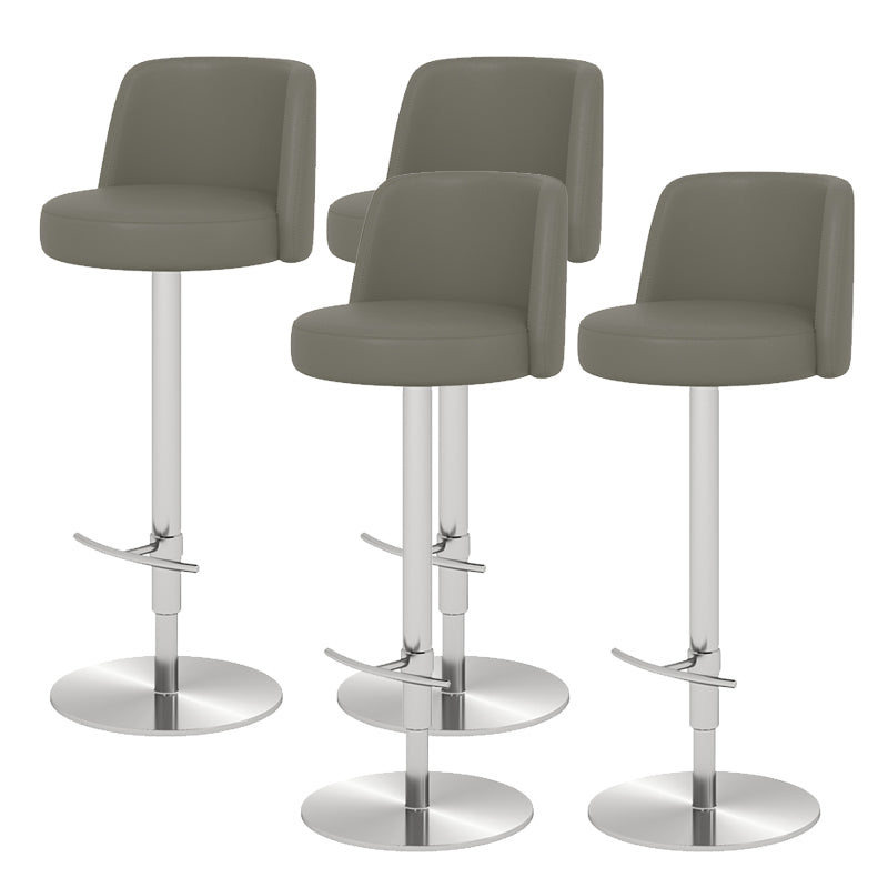 Tabouret de barre glamour tabouret de hauteur réglable pour Bristol avec pivotant