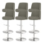 Tabouret de barre glamour tabouret de hauteur réglable pour Bristol avec pivotant