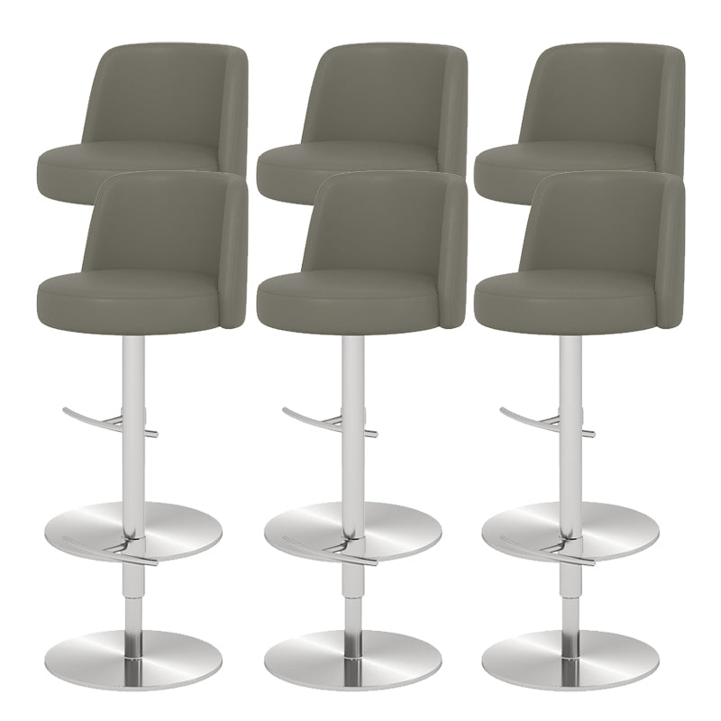 Tabouret de barre glamour tabouret de hauteur réglable pour Bristol avec pivotant