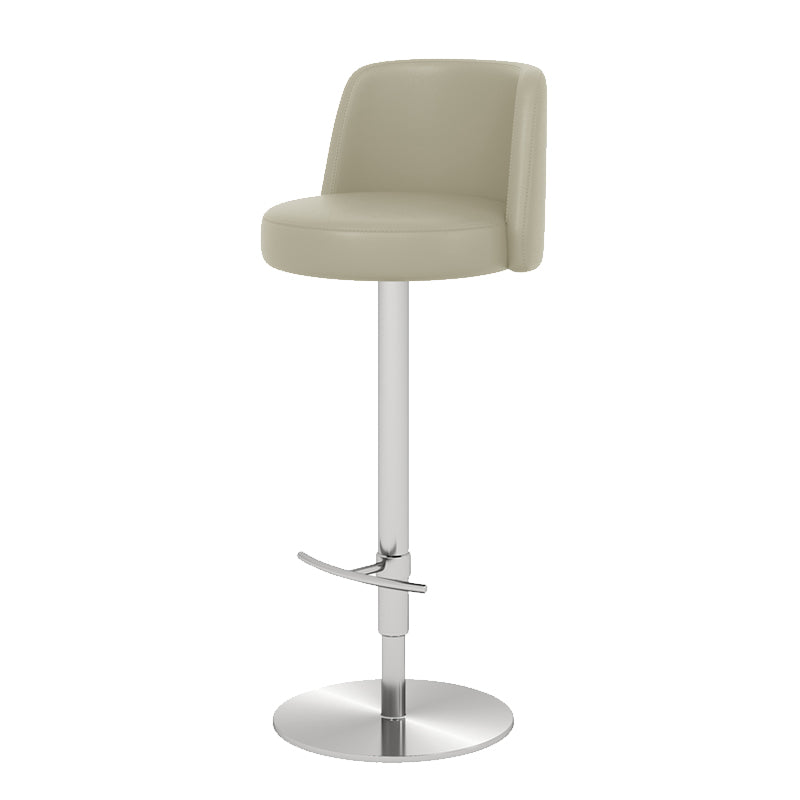 Tabouret de barre glamour tabouret de hauteur réglable pour Bristol avec pivotant