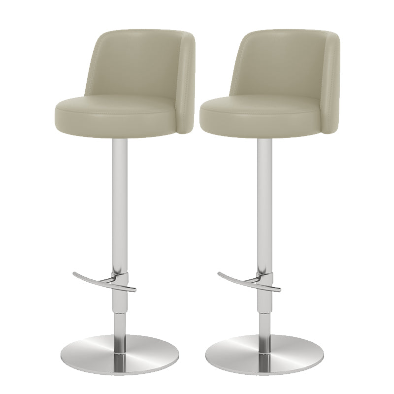 Tabouret de barre glamour tabouret de hauteur réglable pour Bristol avec pivotant