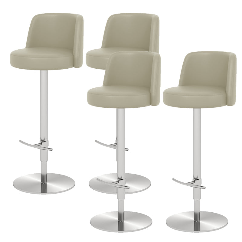 Tabouret de barre glamour tabouret de hauteur réglable pour Bristol avec pivotant