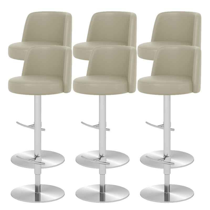 Tabouret de barre glamour tabouret de hauteur réglable pour Bristol avec pivotant