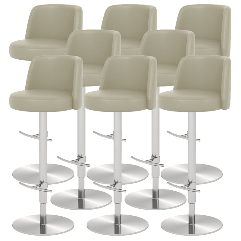 Tabouret de barre glamour tabouret de hauteur réglable pour Bristol avec pivotant