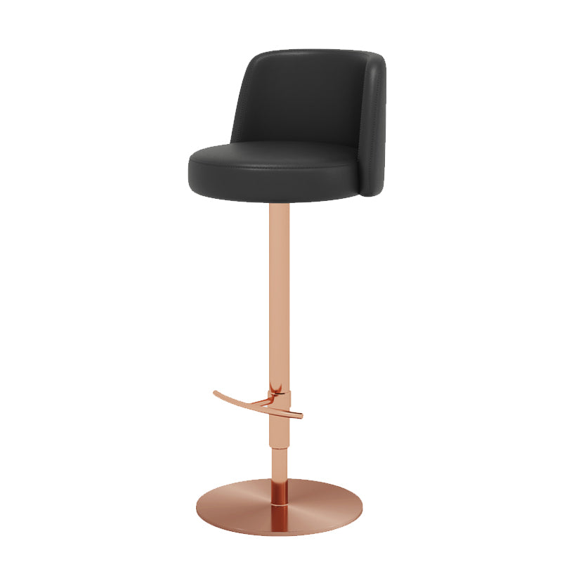 Tabouret de barre glamour tabouret de hauteur réglable pour Bristol avec pivotant