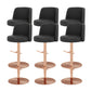 Tabouret de barre glamour tabouret de hauteur réglable pour Bristol avec pivotant
